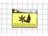 DECAL WARNING ## – Part Number: 7015684YP