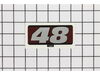 DECAL 48 DECK SILV – Part Number: 7075565YP