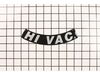 DECAL, HI VAC – Part Number: 7075750YP