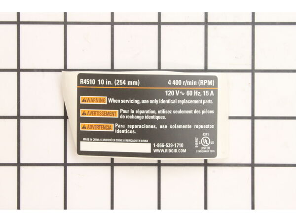 18687260-1-M-Ryobi-089037004904-DATA LABEL