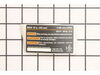 DATA LABEL – Part Number: 089037004904