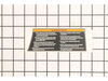 WARNING LABEL-SPANISH – Part Number: 089037004913