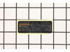 NAME PLATE - BS14002 – Part Number: 828807-1