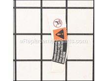 LABEL WARNING – Part Number: 940221158