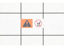 LABEL WARNING – Part Number: 940221159