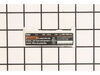LABEL DATA R2601 – Part Number: 940976689