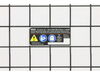 LABEL DATA R86035 – Part Number: 941488131