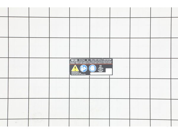 18706220-1-M-Ryobi-941488132-LABEL DATA R8611503