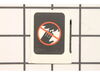 LABEL WARNING NO HANDS – Part Number: TH100403