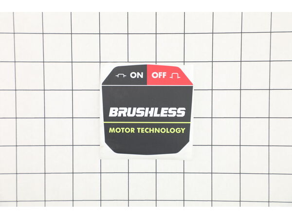 18789913-1-M-Homelite-940617190-BRUSHLESS LABEL