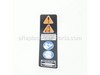 WARNING LABEL – Part Number: 940657030