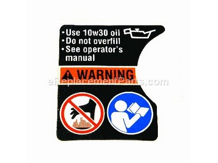 18790017-1-M-Homelite-940680023-HOT SURFACE LABEL