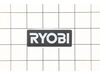 LOGO LABEL, RYOBI – Part Number: 940705307