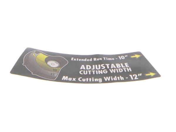 18791319-1-M-Homelite-941606001-ADJUSTABLE CUTTING WIDTH LABEL
