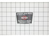 18791321-2-S-Homelite-941608007-DETERGENT TANK LABEL