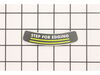 EDGING LABEL – Part Number: 941773001