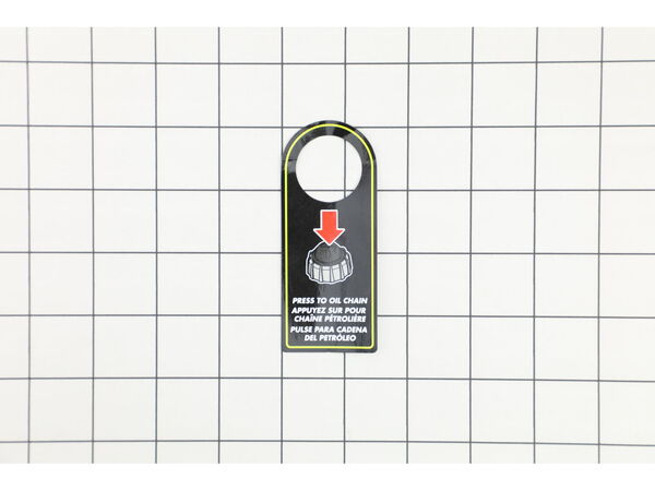 18791557-1-M-Homelite-961039009-OIL CAP HANG TAG