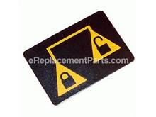 LABEL,SHAFT LOCK – Part Number: 974323003