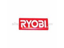 LOGO PLATE,RYOBI (DOMED) – Part Number: 982722001