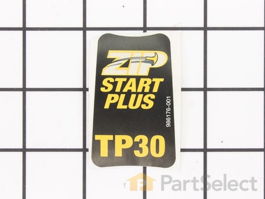 18791804-1-M-Homelite-986176001-MODEL LABEL