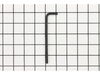 WRENCH, HEX, 3/16-INCH LONG – Part Number: 62998780130