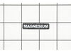 LABEL, MAGNESIUM – Part Number: 171432