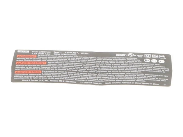 18988871-1-M-DeWALT-90588664-LABEL, NAMEPLATE GH3000