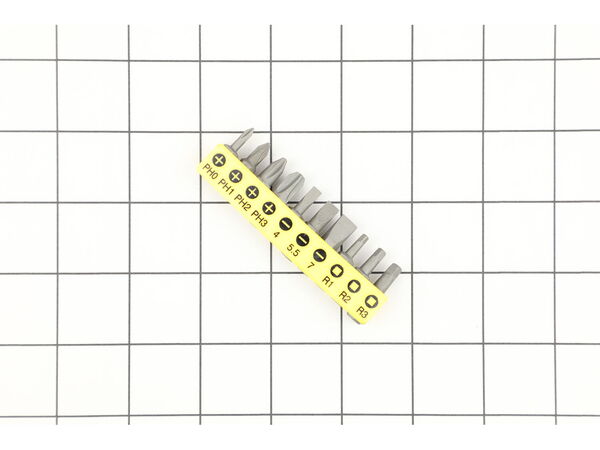 18989772-1-M-DeWALT-94-2481ST-010PC BIT RAIL