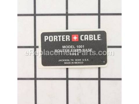 18990839-1-M-DeWALT-A26327-LABEL FIXED BASE 1001