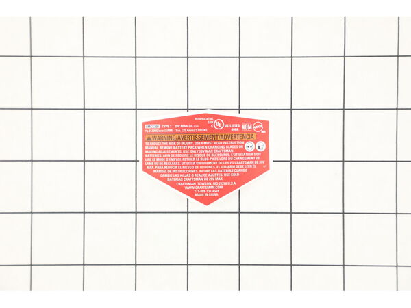 18994424-1-M-DeWALT-N559972-LABEL RATING CMCS300B TYPE1