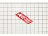 LBL-42-INCH DECK RED – Part Number: 777D19307