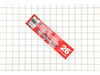 LABEL-SNOW AUGER H – Part Number: 777D19862