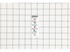 LABEL – Part Number: 1609B04394