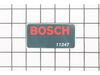 MANUFACTURERS NAMEPLATE – Part Number: 1611110C59