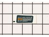 NAMEPLATE – Part Number: 2601115244
