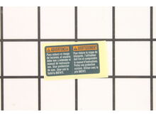 LABEL – Part Number: 2601115245
