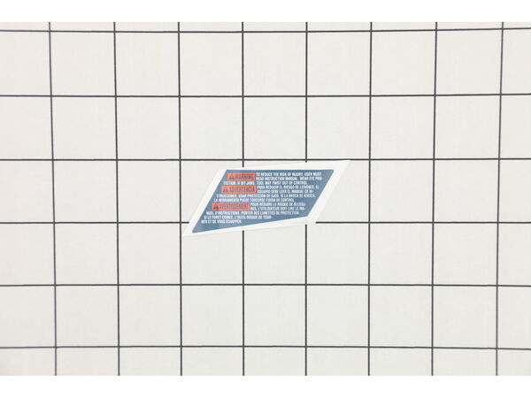 19510197-1-M-Bosch Tool-2609136300-WARNING PLATE