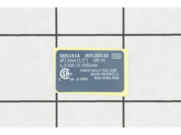 19510200-1-M-Bosch Tool-2609136391-NAMEPLATE
