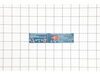 LABEL – Part Number: 2610920807