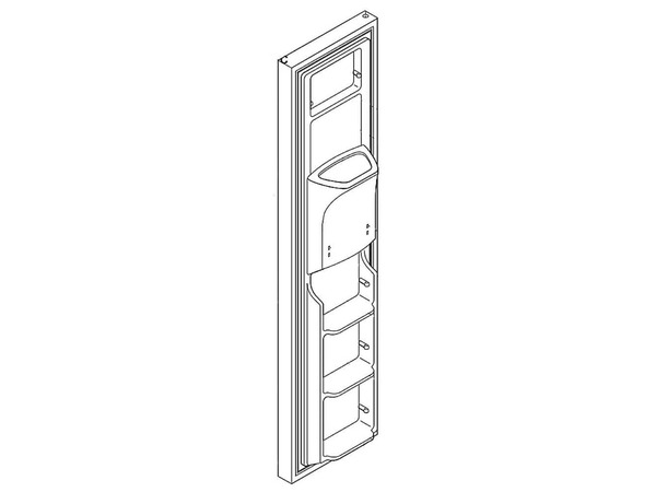 1991081-1-M-Frigidaire-241526791- Display FRZ DOOR-COMPLE