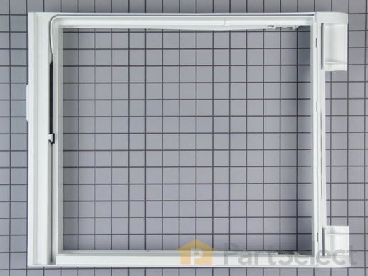 1997902-1-M-Whirlpool-10485902-Crisper Drawer Cover Frame - Left Side