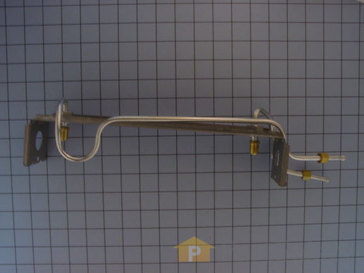 2002842-1-M-Whirlpool-12001075-Burner Tube and Fitting Assembly - Right Side