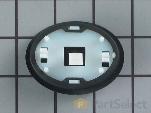 2008183-1-M-Whirlpool-12598902B-Actuator Pad Frame - Black