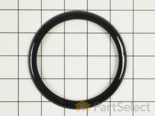 2016603-1-M-Whirlpool-2014F001-90-Black Porcelain Burner Trim Ring - 4"