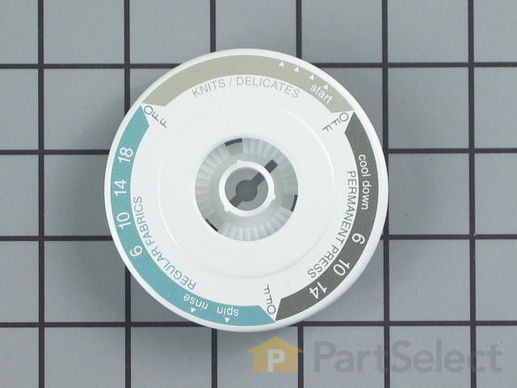 2019892-1-M-Whirlpool-22001925-Washer Timer Dial - White
