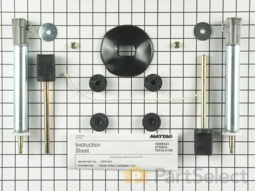 2019952-1-M-Whirlpool-22001988-Rear Strut Kit - Set of 2 Struts