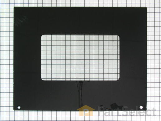 2032353-1-M-Whirlpool-314818B-Exterior Oven Door Glass - Black