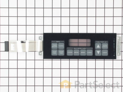 2032782-1-M-Whirlpool-316189B-Switch Panel Membrane/Touchpad