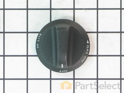 2033405-1-M-Whirlpool-31760419B-KNOB, TOP BURNER (MAXI SPARK)