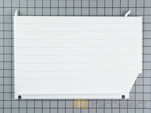 2058484-1-M-Whirlpool-61002712-Ice Cube Tray Shelf - White